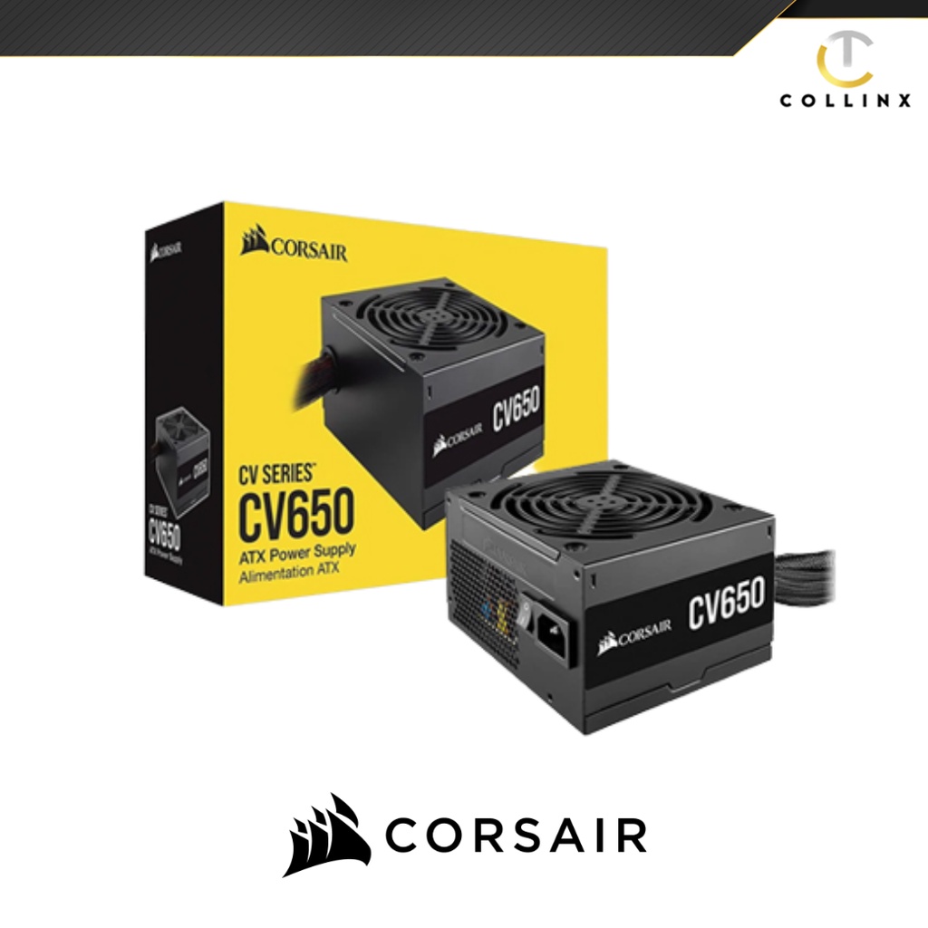 650W Corsair CX650 80+ Bronze Power Supply | True-Rated For CPU Desktop ...