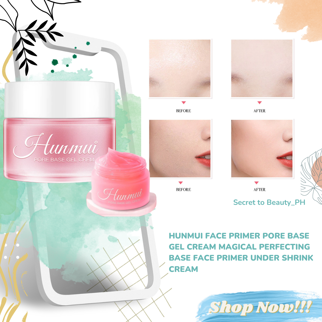 Hunmui Face Primer Pore Base Gel Cream Magical Perfecting Base Face