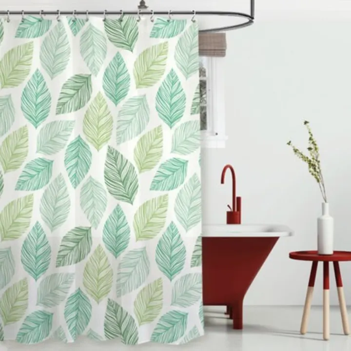 Waterproof Shower Curtain 180cm X180cm, Better Homes And Gardens Palm Shower Curtain