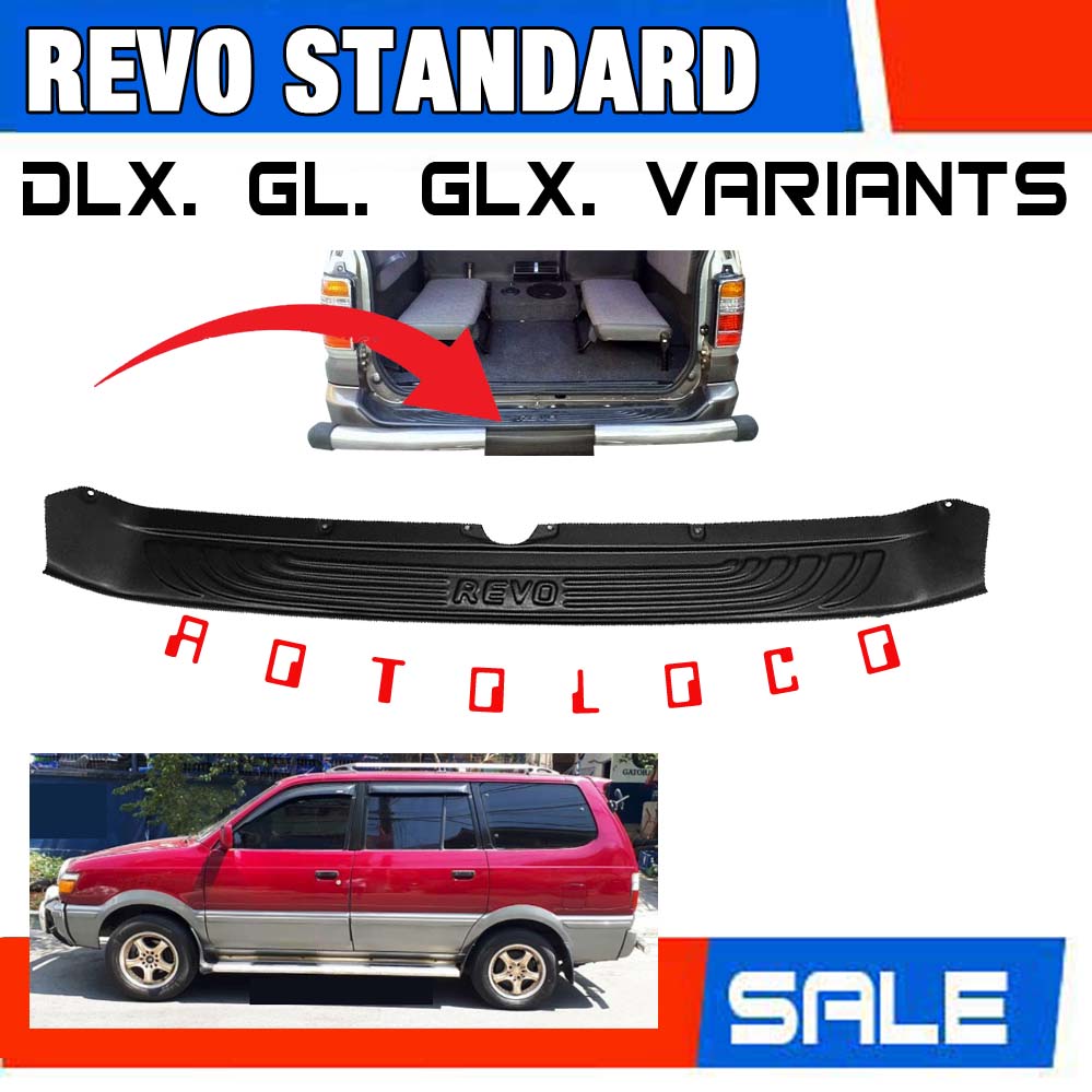 Rear Back Stepsill for Toyota Revo ( Standard DLX GL GLX ) | Lazada PH
