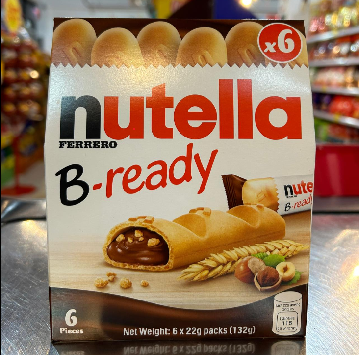 Nutella B-Ready T6 132g | Lazada PH