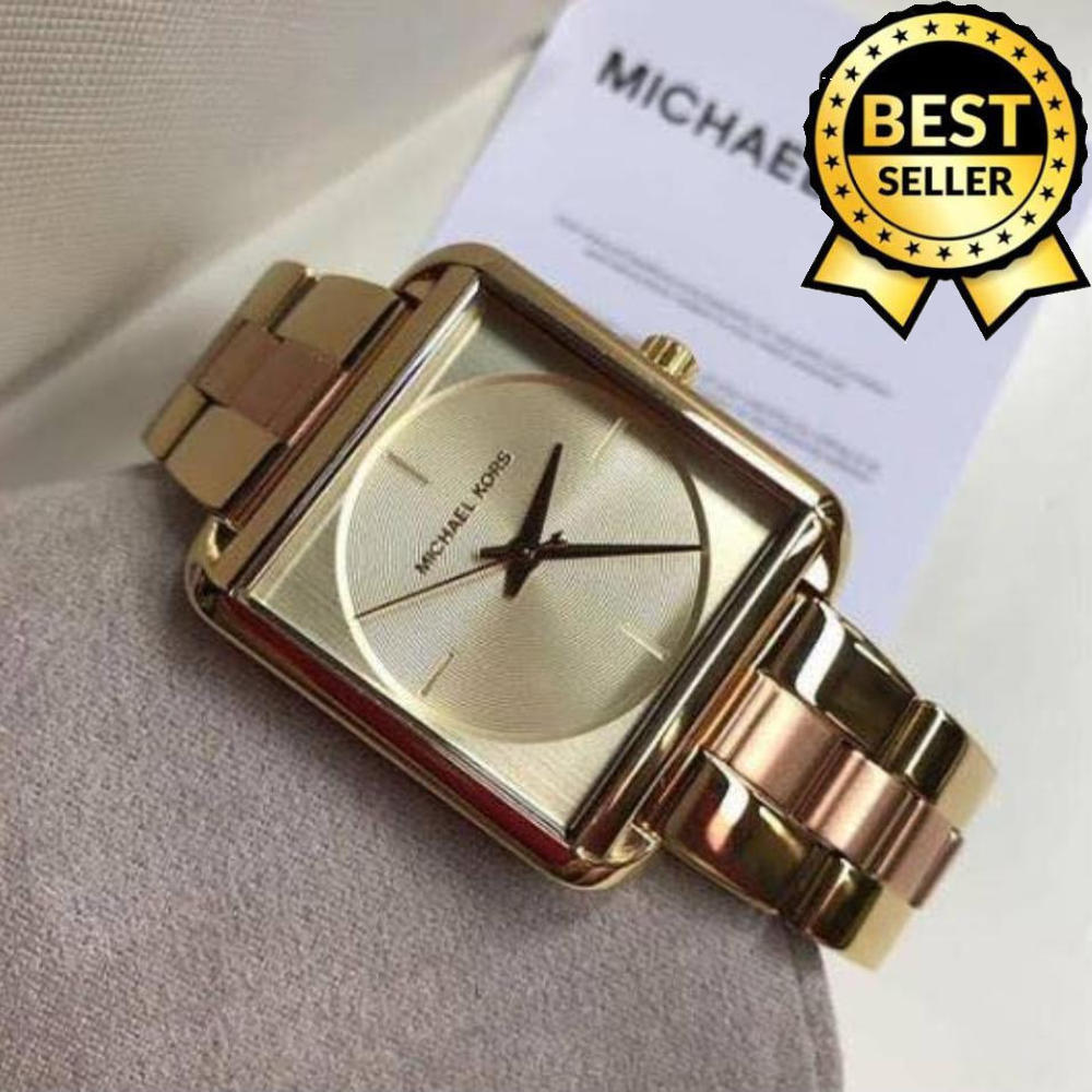 Pink gold watch Michael Kors Pink in Pink gold  26611169