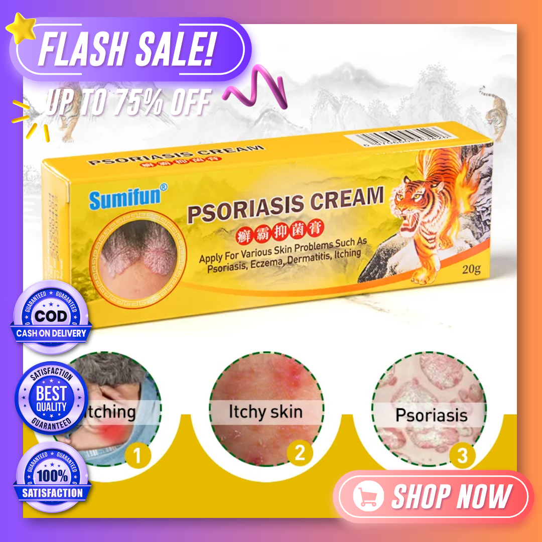 Original Sumifun Psoriasis Dermatitis Eczema Cream 20g Tinea Itching