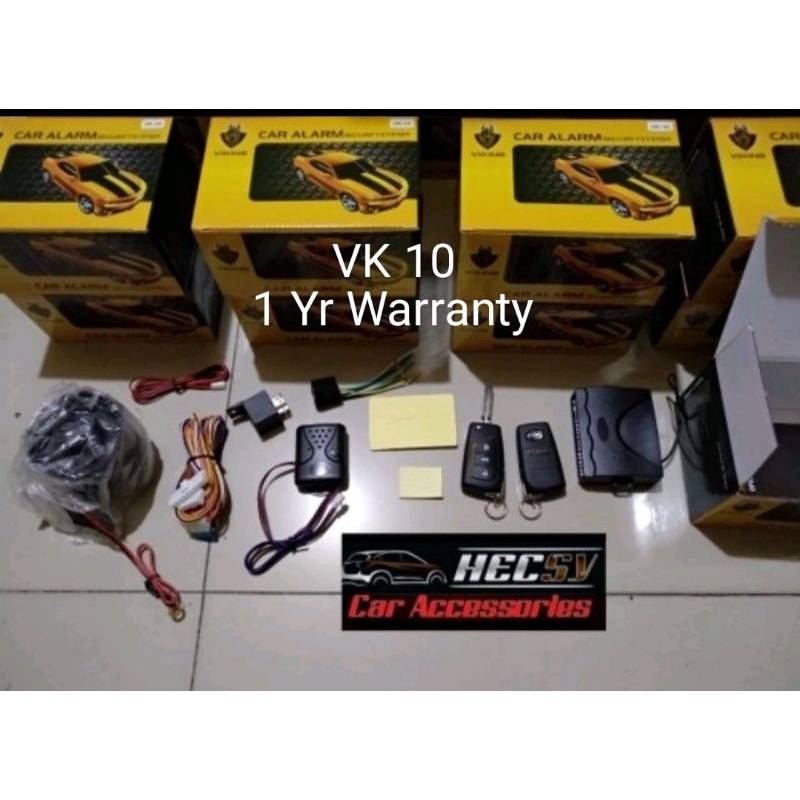 Toyota Vios Altis Innova Hiace Yaris Alarm Flip Key KeyLess Avanza