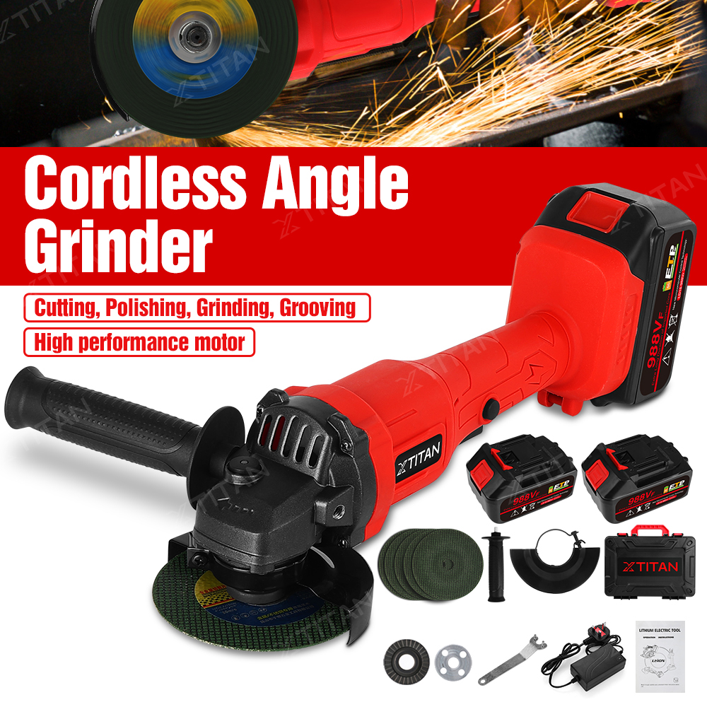 COD XTITAN 998VF Cordless Angle Grinder Cordless Industrial