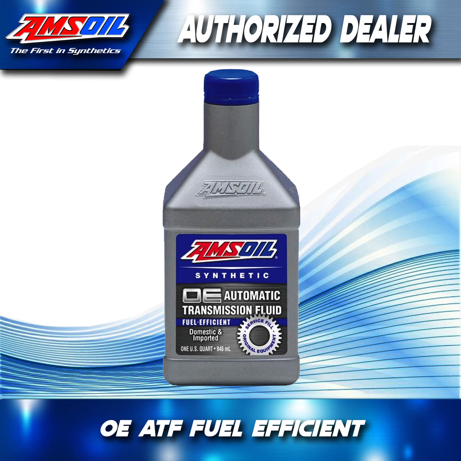 Amsoil Automatic Transmission Fluid Fuel Efficient OE Series ATF