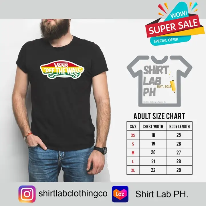 vans t shirt sale philippines