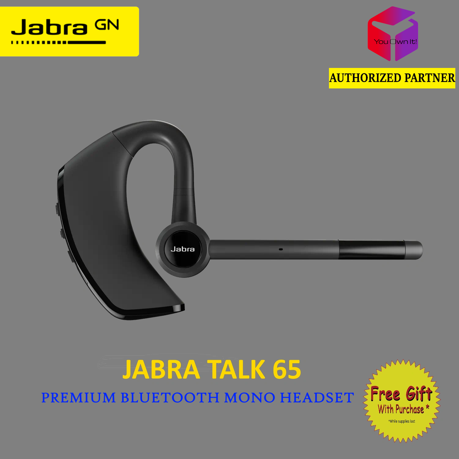 JABRA TALK 65 PREMIUM BLUETOOTH MONO BEHIND THE EAR WIRELESS