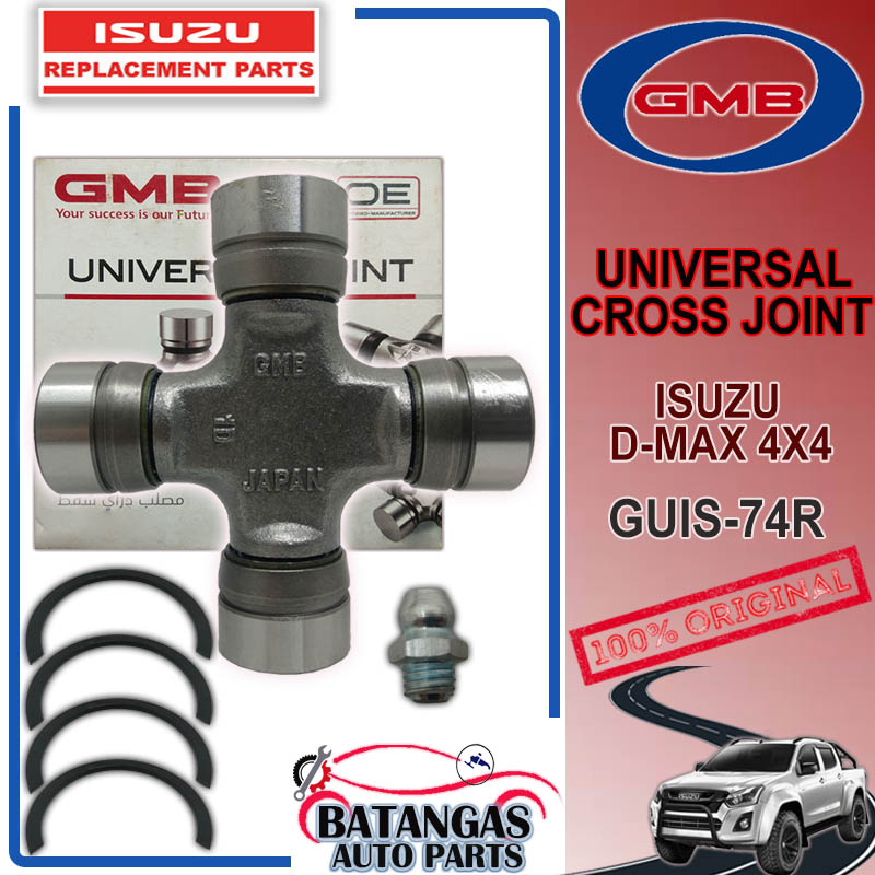 Universal Cross Joint Isuzu DMax 4x4 GMB GUIS74R Lazada PH