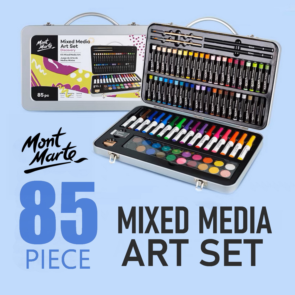 The Biggest Art Set for Students - Mont Marte Mixed Media Art Set