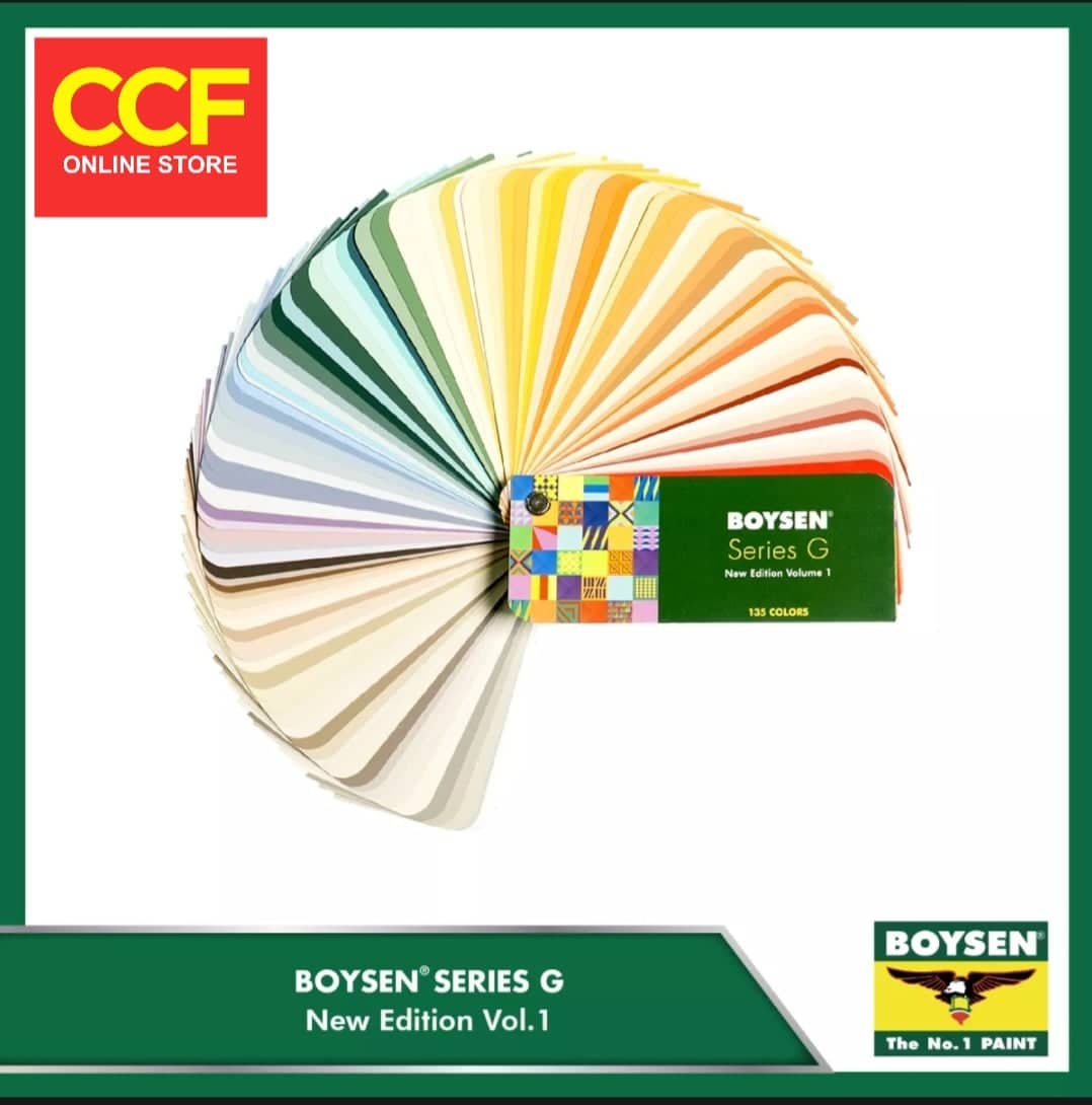 Boysen Colorizer Series G Color Chart 135 Page of Colors Lazada PH