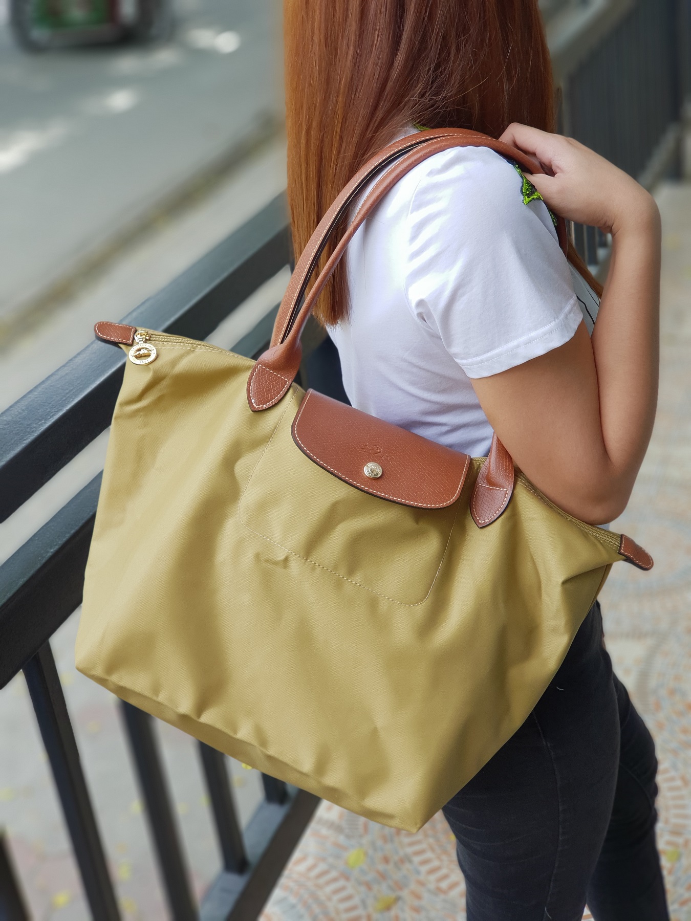 le pliage nylon tote
