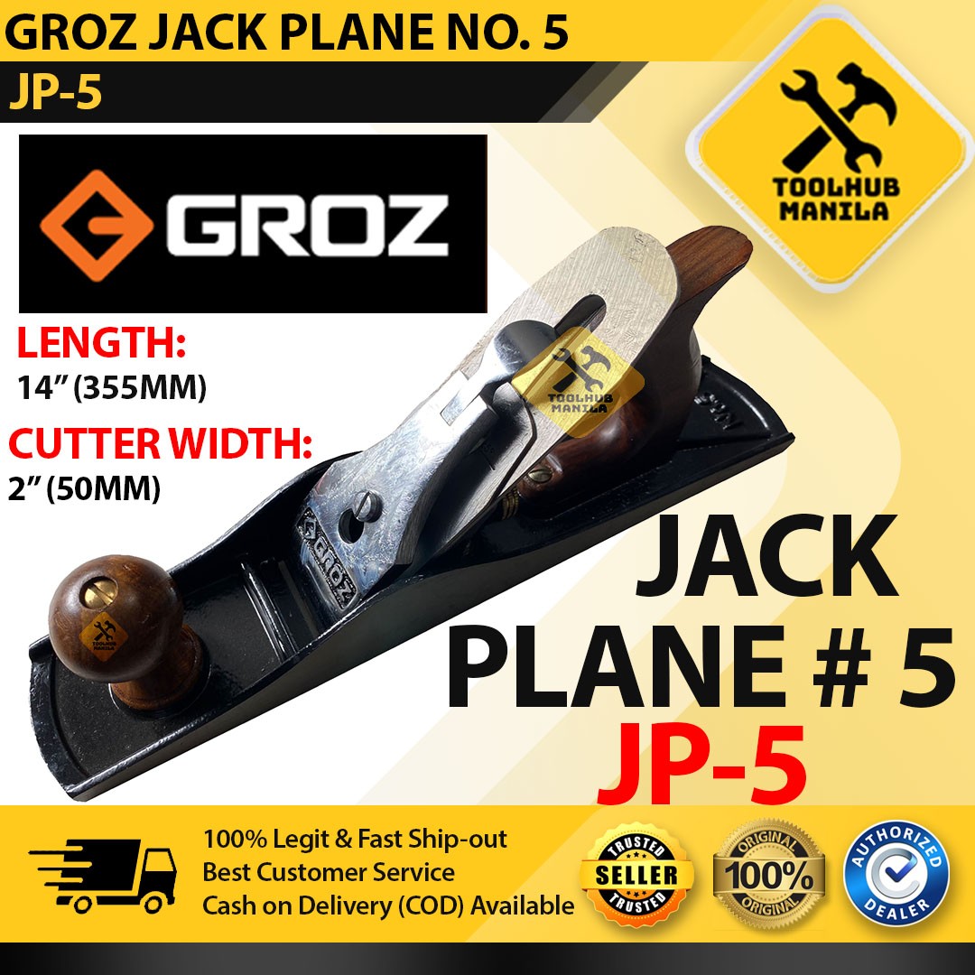 ORIGINAL Groz JP5 Jack Plane Hand Planer 5 No.5 JP5 Lazada PH