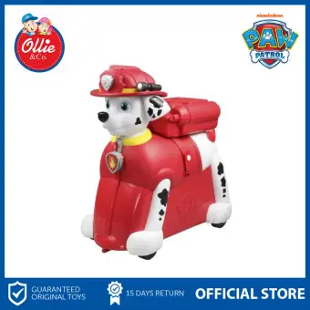 paw patrol marshall ride on plush