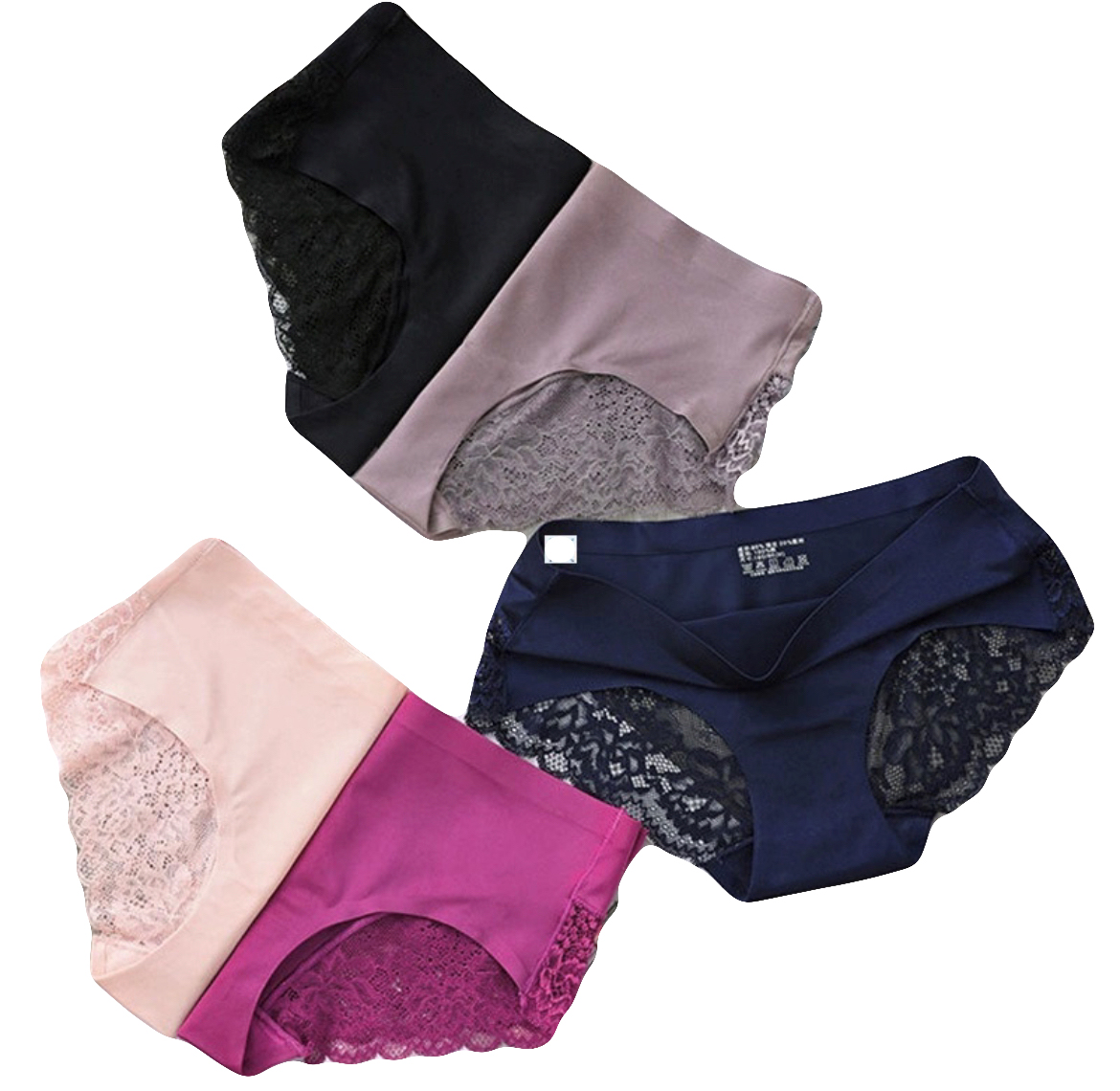 EZ #6PCS SEAMLESS PANTY FOR TEENS AND WOMEN