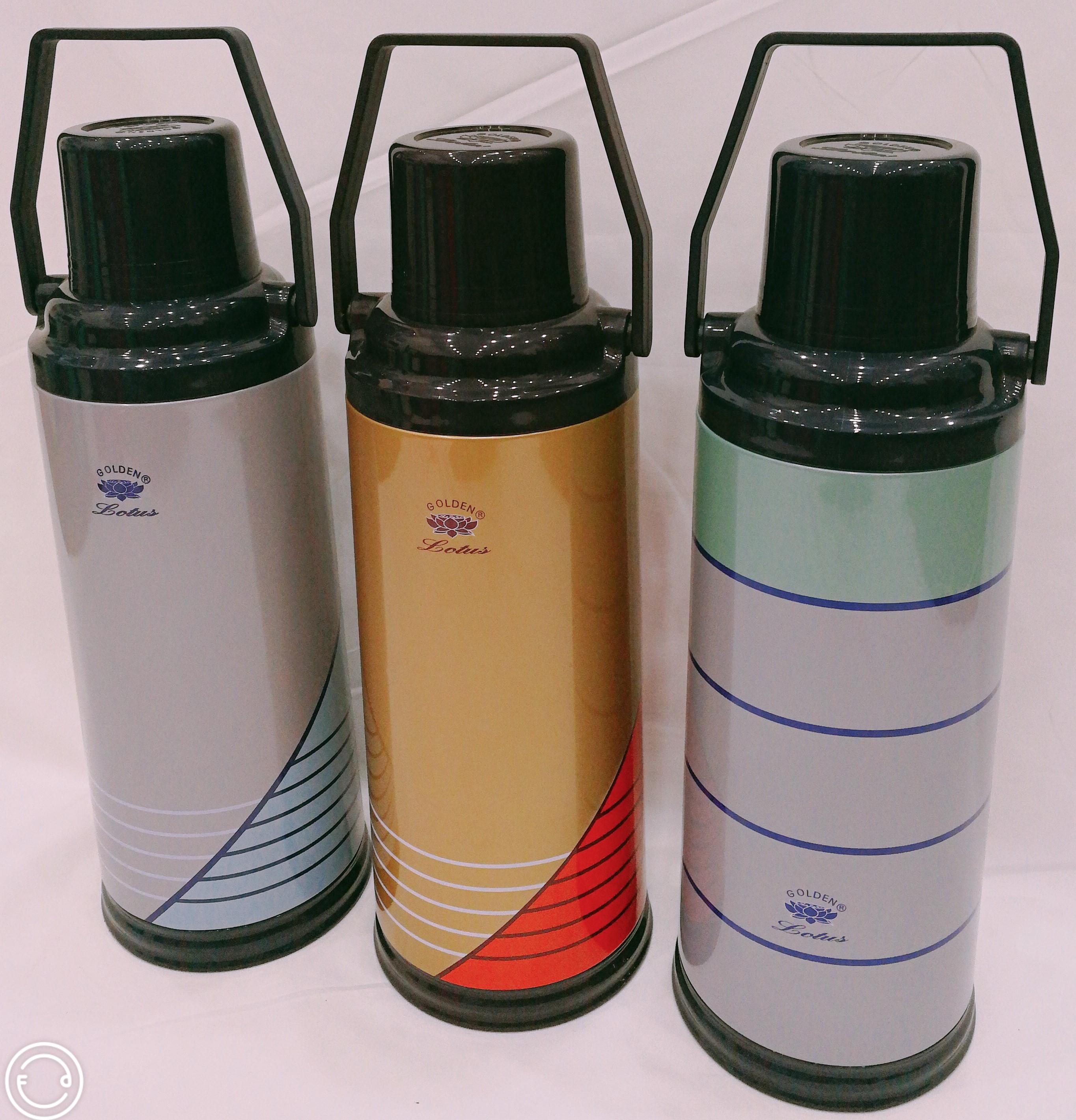 PS STAR Thermos Lotus Lata By Micromatic Thermos Vacuum Flask 2.2