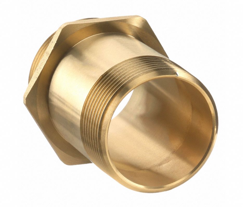 (21/2") Fire Hose Nipple / Brass Nipple / hose rack nipple / Hose