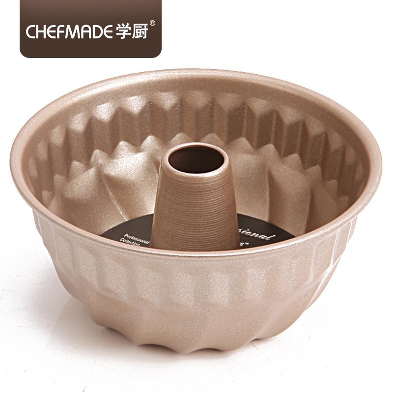 Chefmade Chef Made 4-Inch/7 Inch Không Dính GUGU HOF Mô Hình Quả Dứa Mẫu Savoie LIN Lồi Cột Bánh Bộ Tạo Khuôn Hình