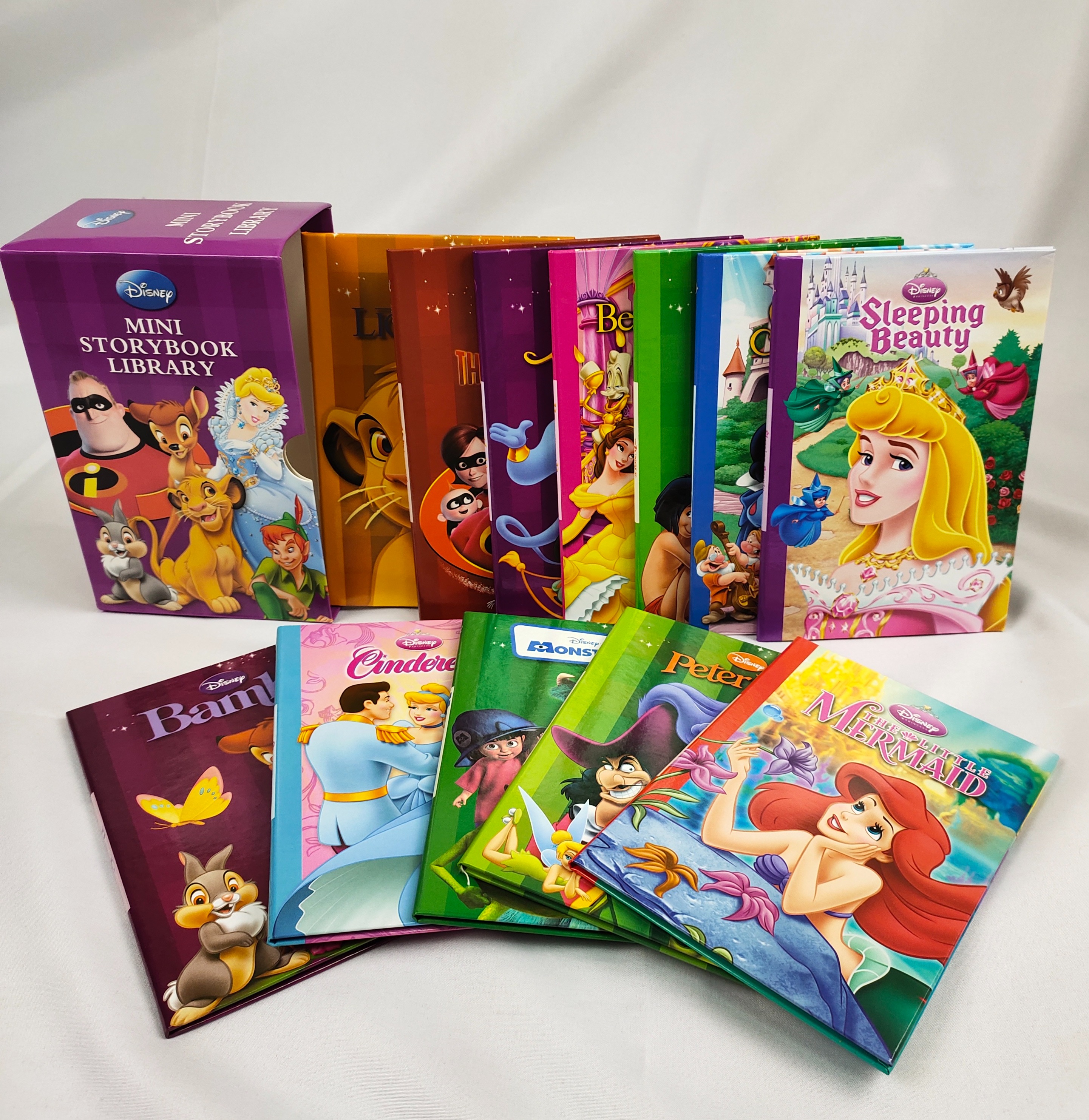 Original Book Set 12 DisneyStory Books Classic Fairy Tale Stories With ...