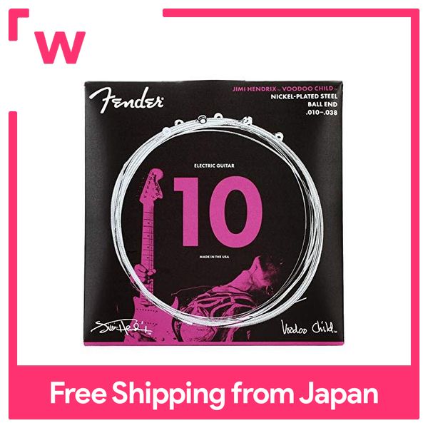 Fender Electric Guitar Strings Hendrix Voodoo Child™ Ball End NPS 1038