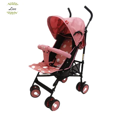 4 Color Cheap Baby Stroller Baby Strollers For Boys And Girls Aged 1-3 Can Sit And Lie Down Lightweight Foldable Strollers