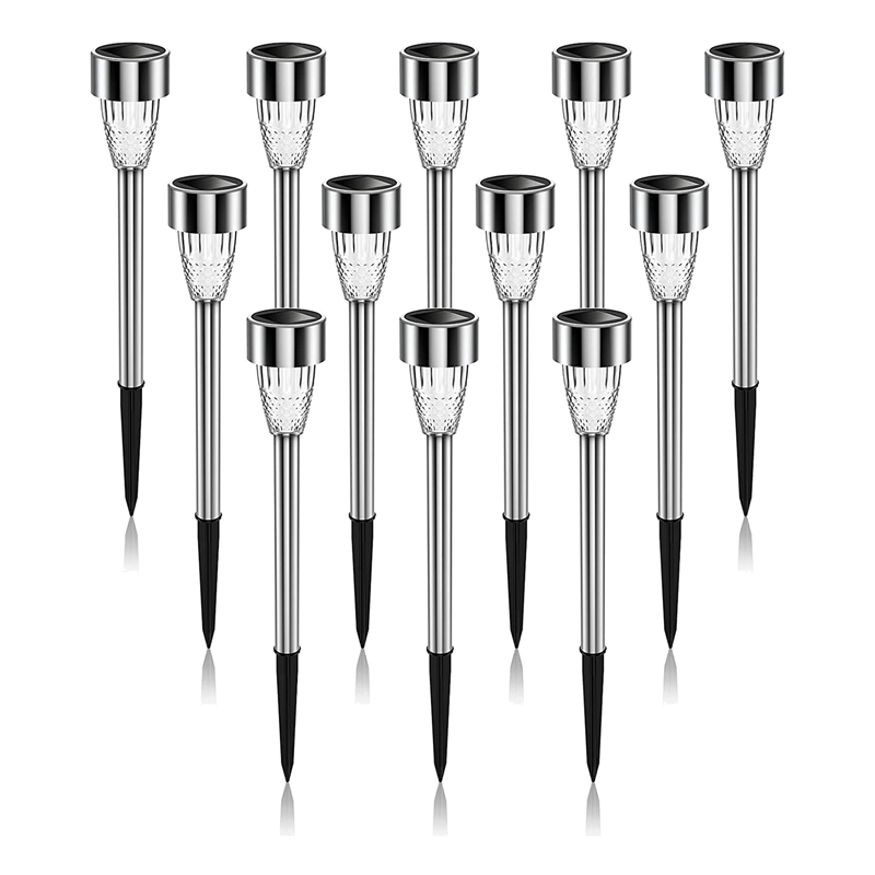 Ultra Bright Solar Lights 12 Pack,Outdoor Solar Lights, LED Garden