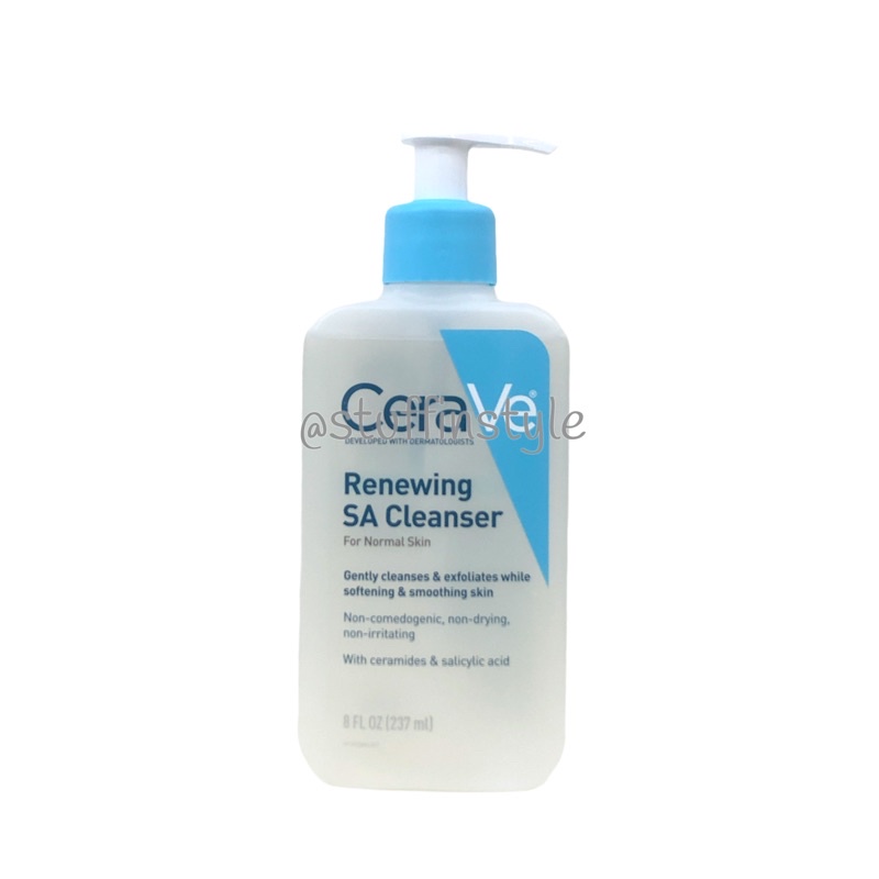 Cerave Renewing SA Cleanser (Packaging May Vary) Lazada PH