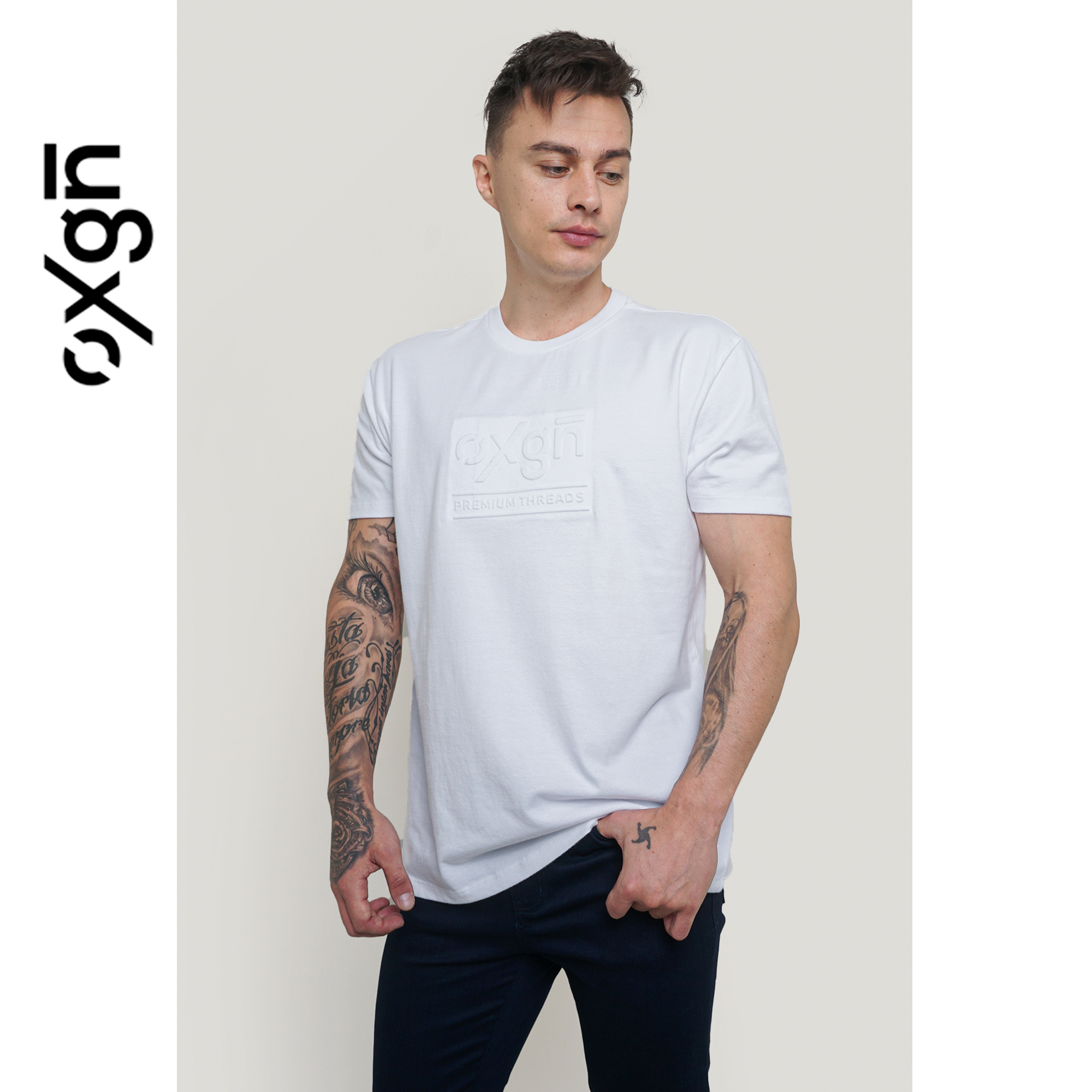 Premium Threads Easy Fit Logo Tee 
