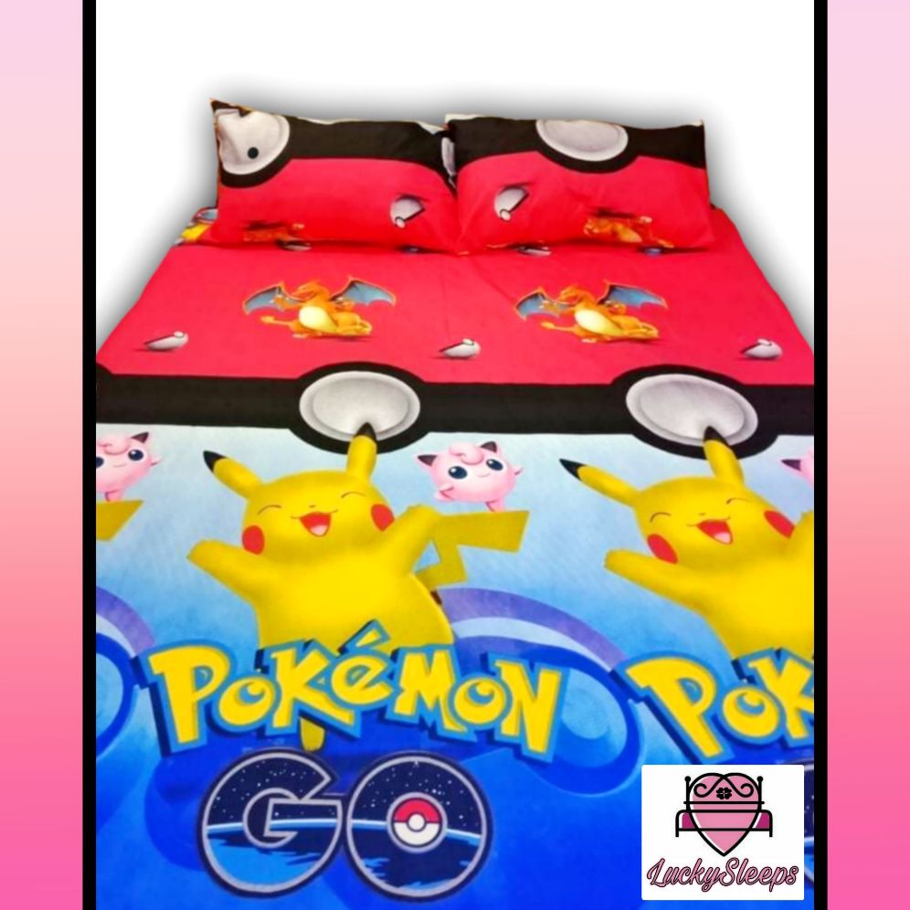 pokemon bedding queen set