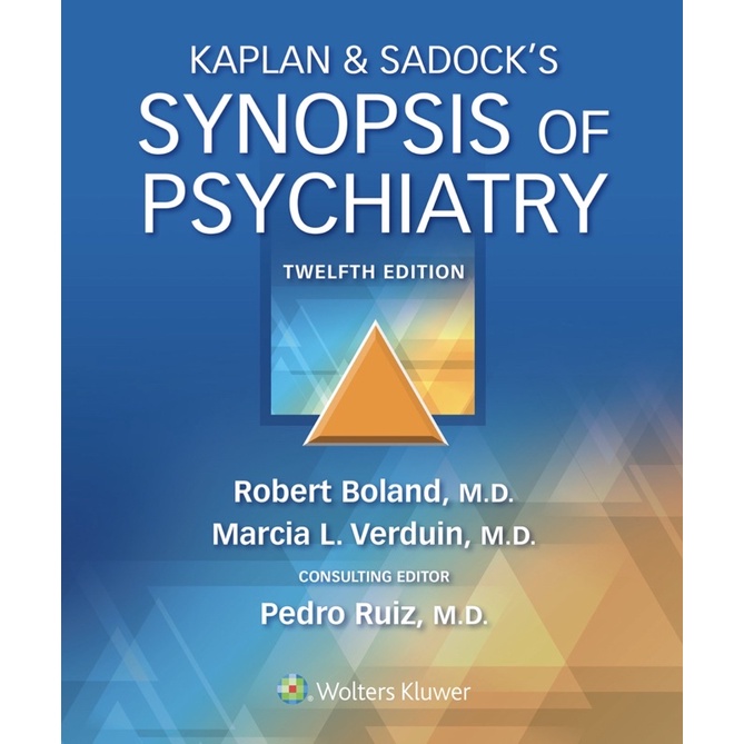 Kaplan & Sadock’s Synopsis Of Psychiatry 12th Edition | Lazada PH