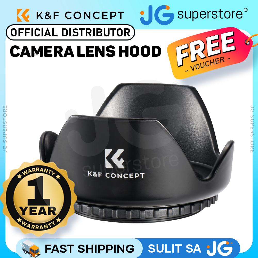 K&F Concept 52mm 58mm 67mm Threaded Screw-in (Tulip Flower