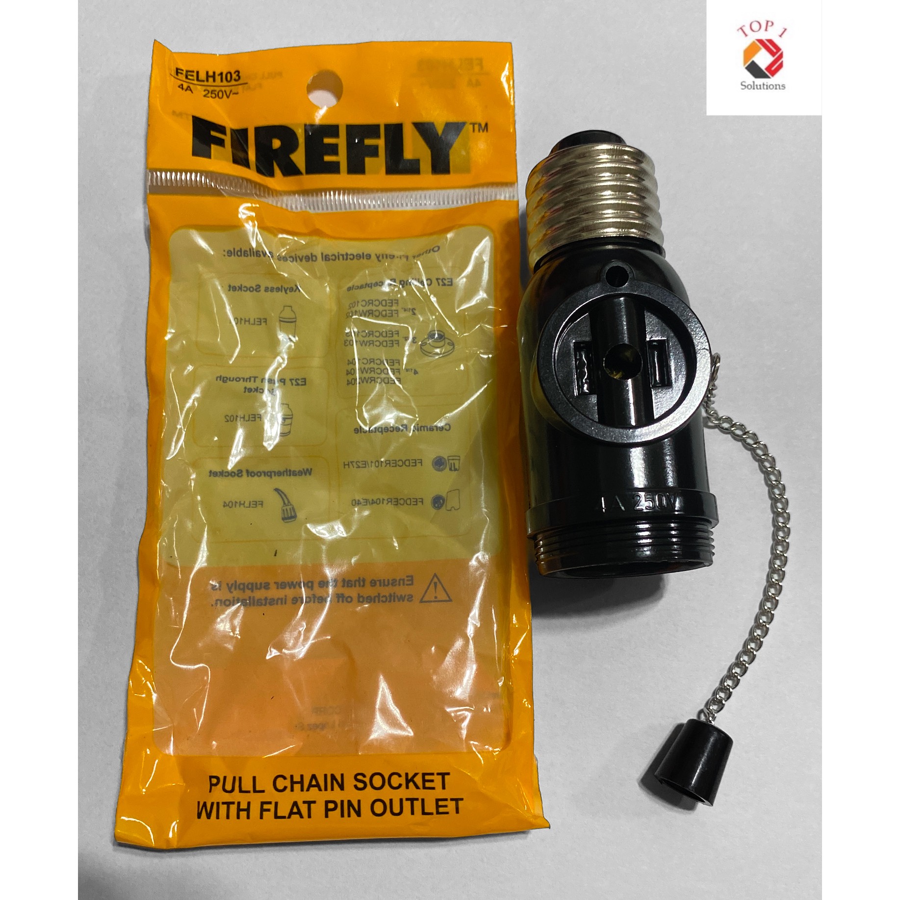 FIREFLY PULL CHAIN SOCKET FELH103 Lazada PH