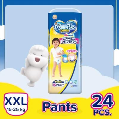 MamyPoko Instasuot XXL (15-25 kg) - 24 pcs x 1 pack (24 pcs) - Diaper Pants