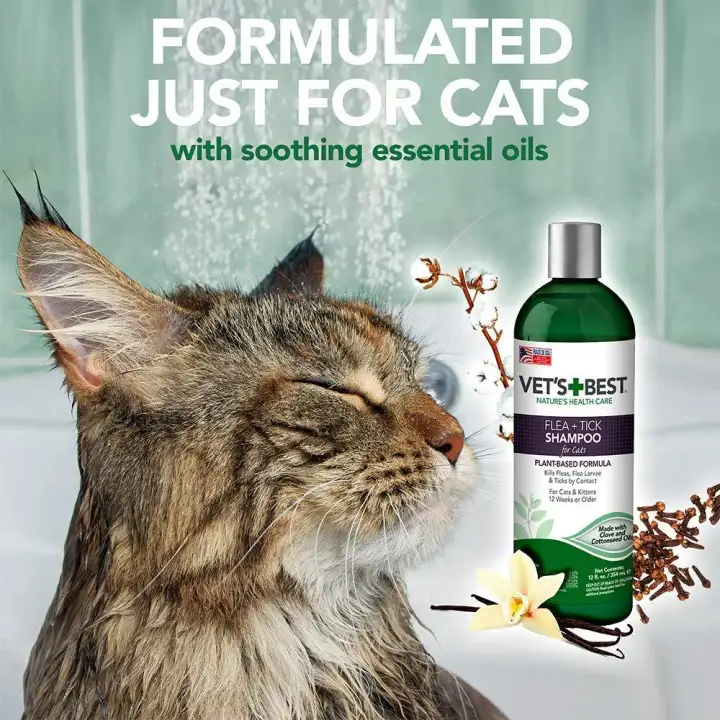 Vet S Best Flea Tick Shampoo For Cats 12 Oz Lazada Ph