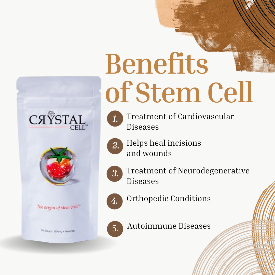 Authentic Crystal Cell Stem Cell The Origin Of Stemcell 1250mg X 14 Authentic crystal cell stem cell the origin of stemcell 1250mg x 14