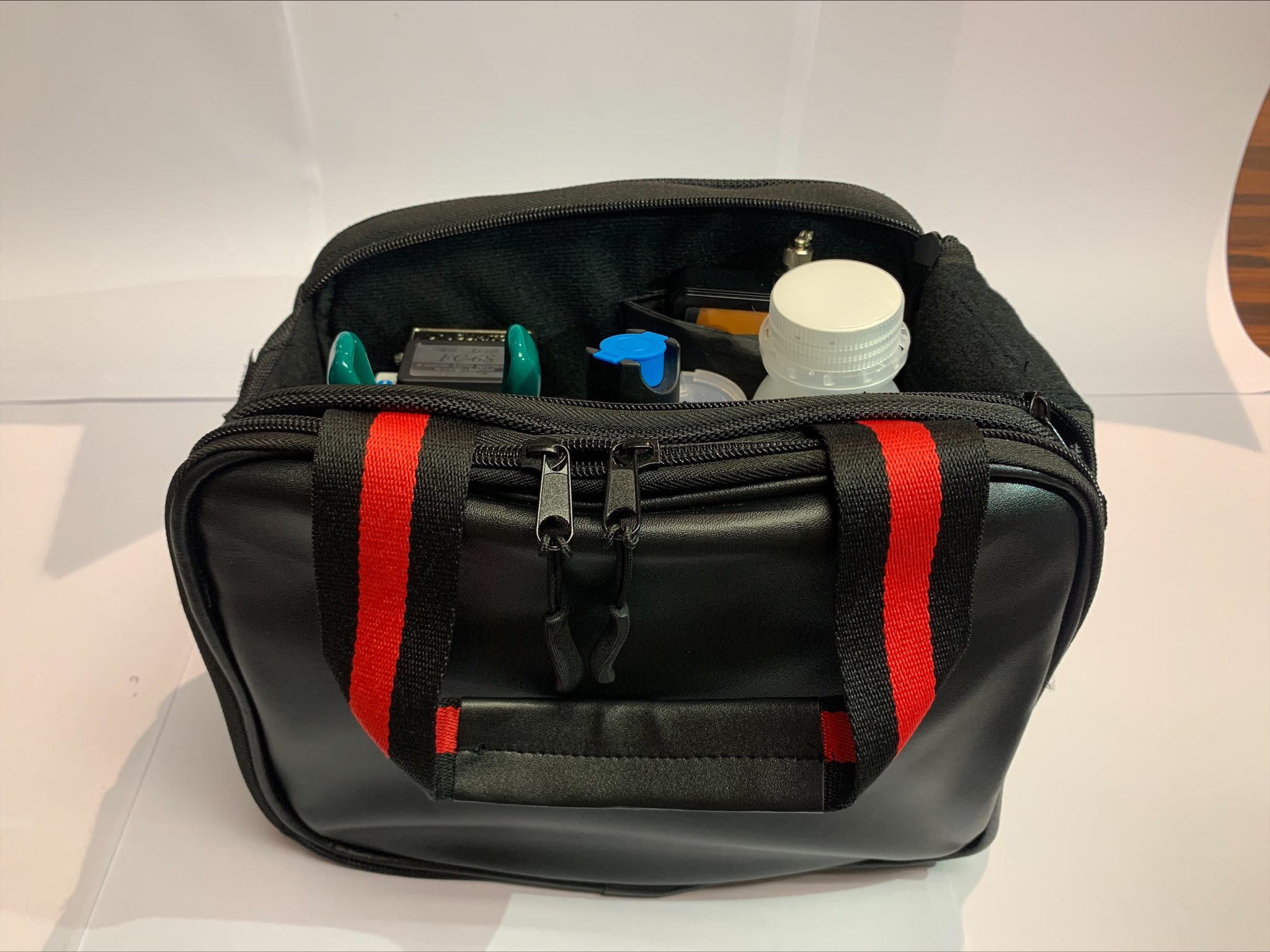 Empty Tool Bag for FTTH Installer Tool Kit 25cmW x 15cmD x 20cmH Large