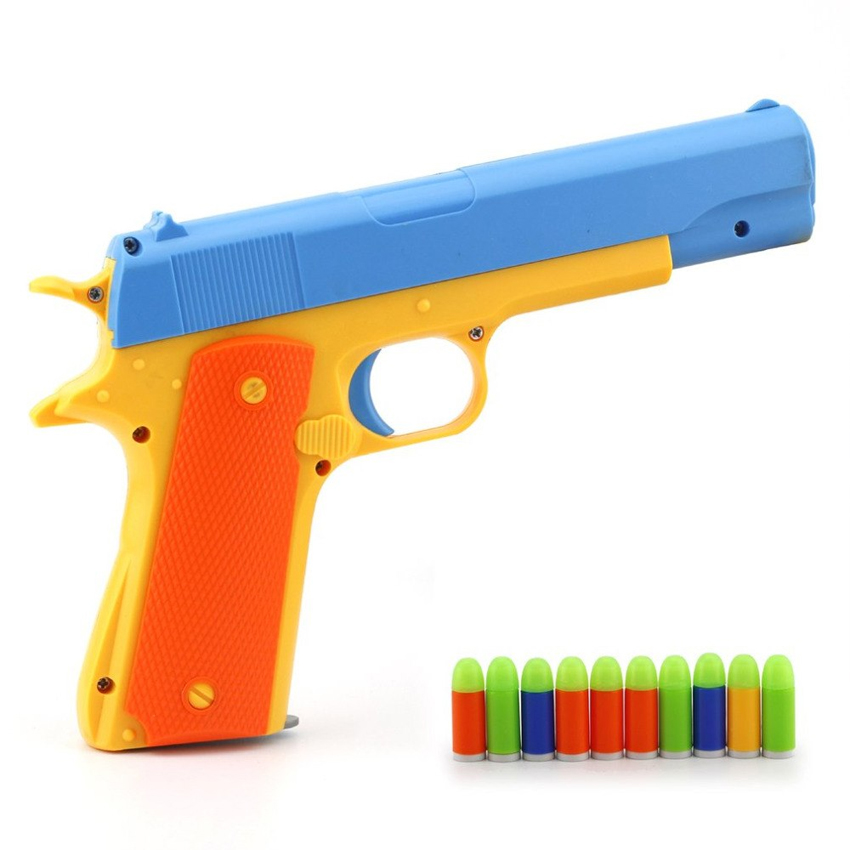 Dynamax Blaster Cool Toy Gun, Ejecting Magazine, Slide Action Toy Nerf ...