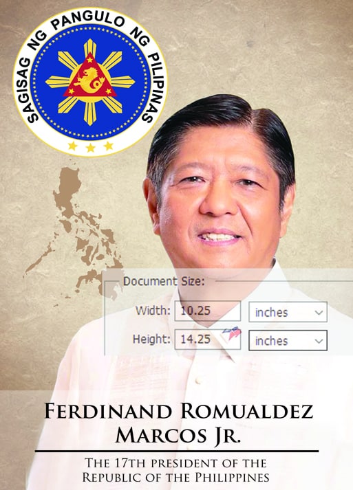 POSTER Pres. Ferdinand Bong Bong Marcos, Jr. | Lazada PH