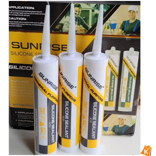 Sunrise Silicone Sealant 300 ML ( CLEAR ) Lazada PH