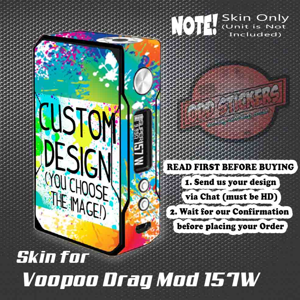 voopoo drag skin For Voopoo Drag 1 Custom Premium skin cover film by Odddstickers  Self-Adhesive Pvc Skin Protection Scratch And Water Resistant Prints No  Sticky Residue Skin Cover - Lazada