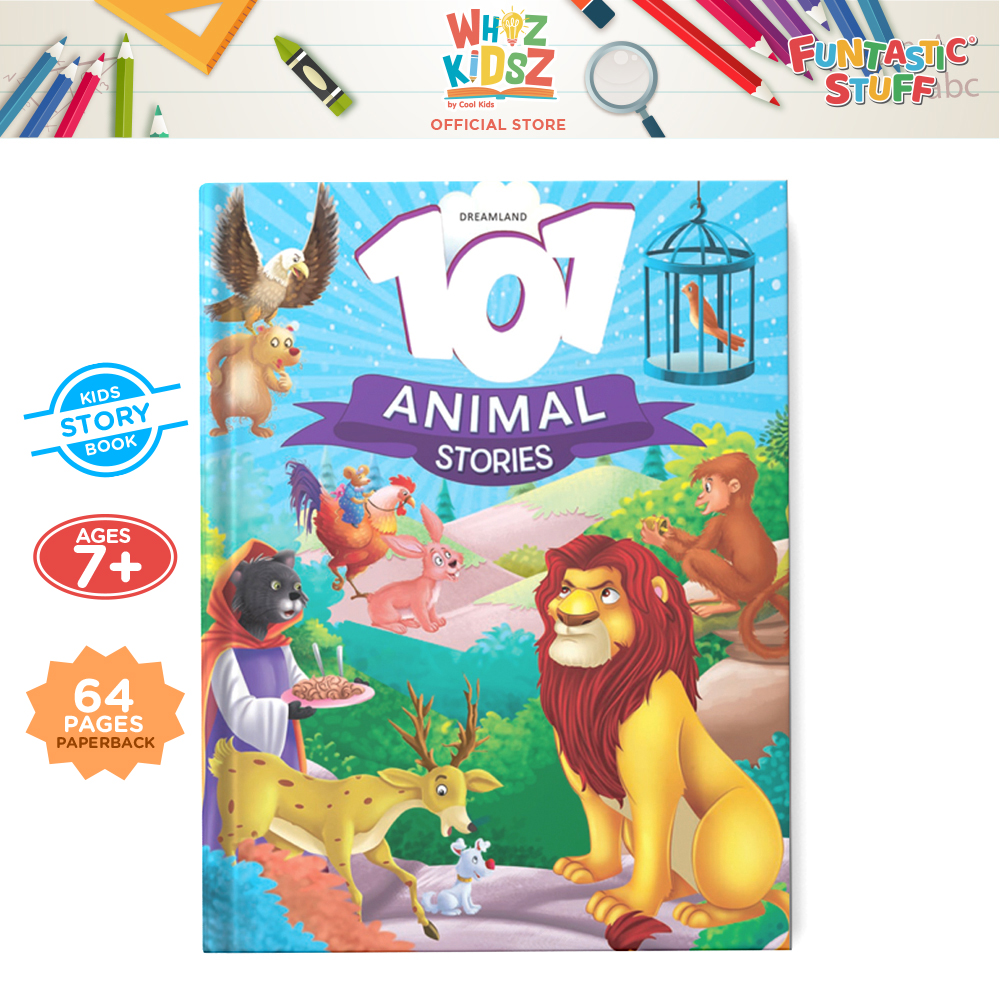 Whiz Kidsz 101 Animal Stories, Books for Kids | Lazada PH