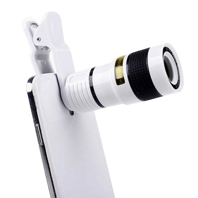 portable12x zooms high resolution single eye mobile phone camera