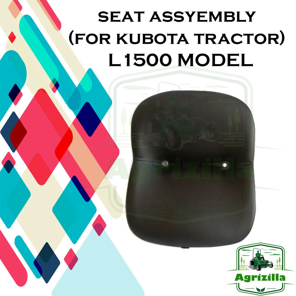 Tractor Seat Assembly With 6 Funnels - Fits Kubota L305, L3300, L3350 & More Models
