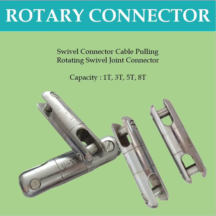 Choice Tools 1T8T Rotary Connector Swivel Connector Cable Pulling