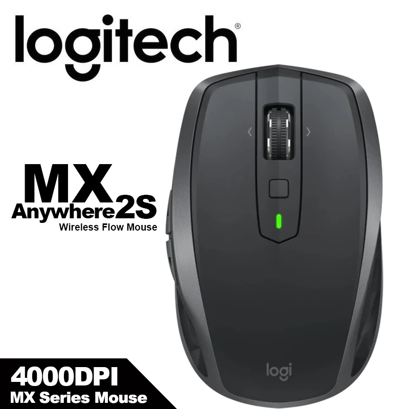 Logitech MX Anywhere 2S Wireless Mouse Unifying Receiver 3 device