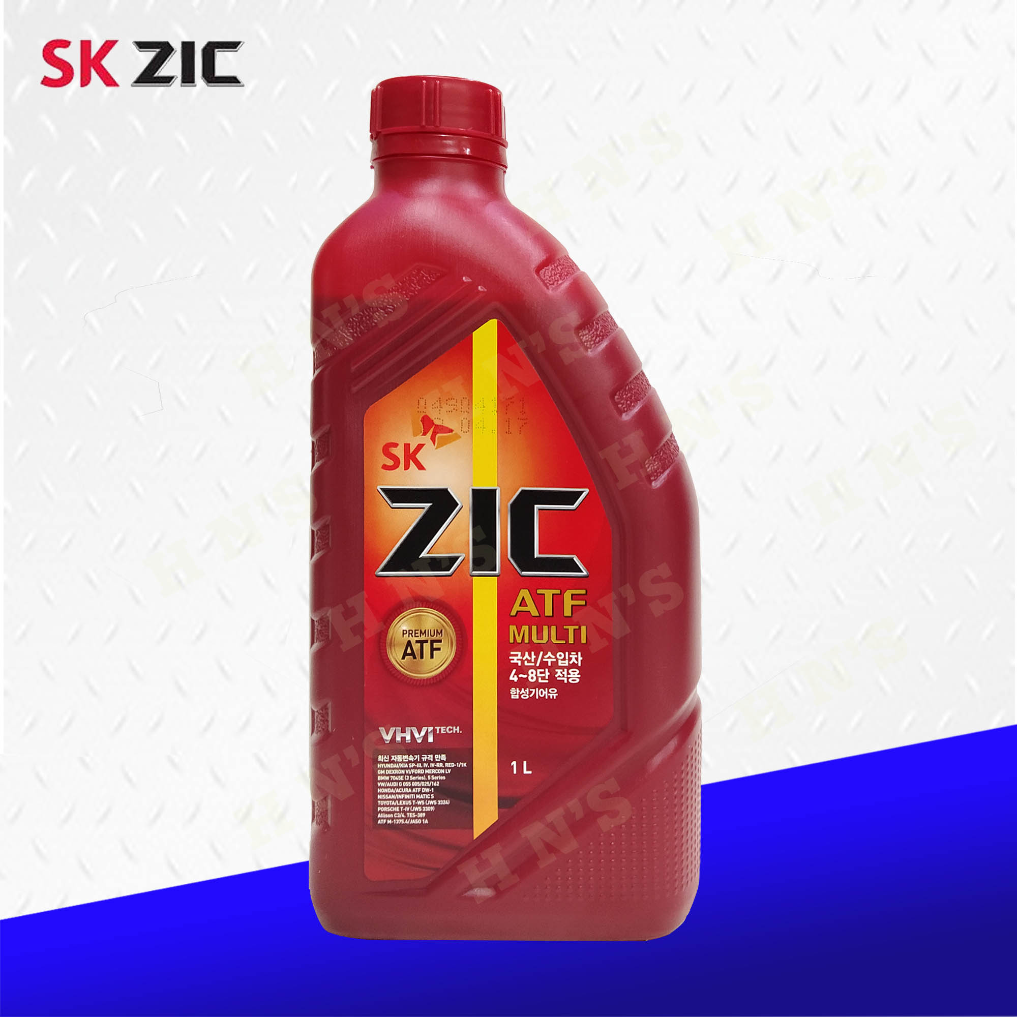 SK ZIC ATF Multi ( Automatic Transmission Fluid ) Fully Synthetic 1L .