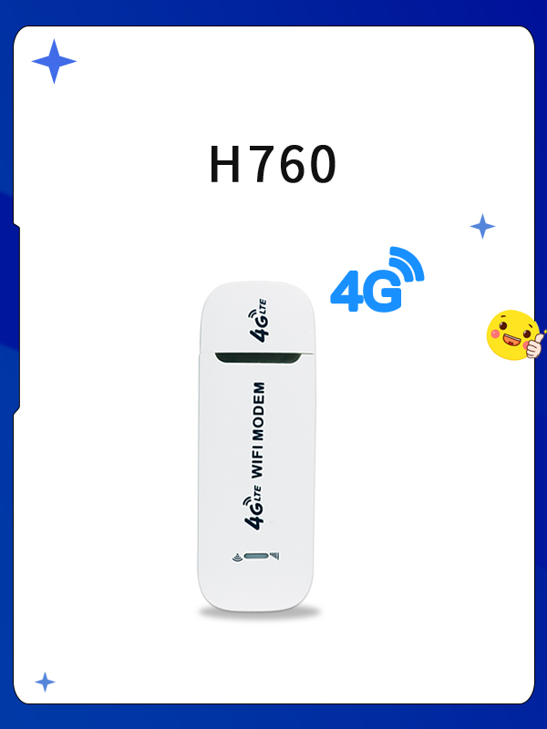 Achetez H760-9 Portable 4G LTE USB Modem WiFi Dongle 300 Mbps Mini