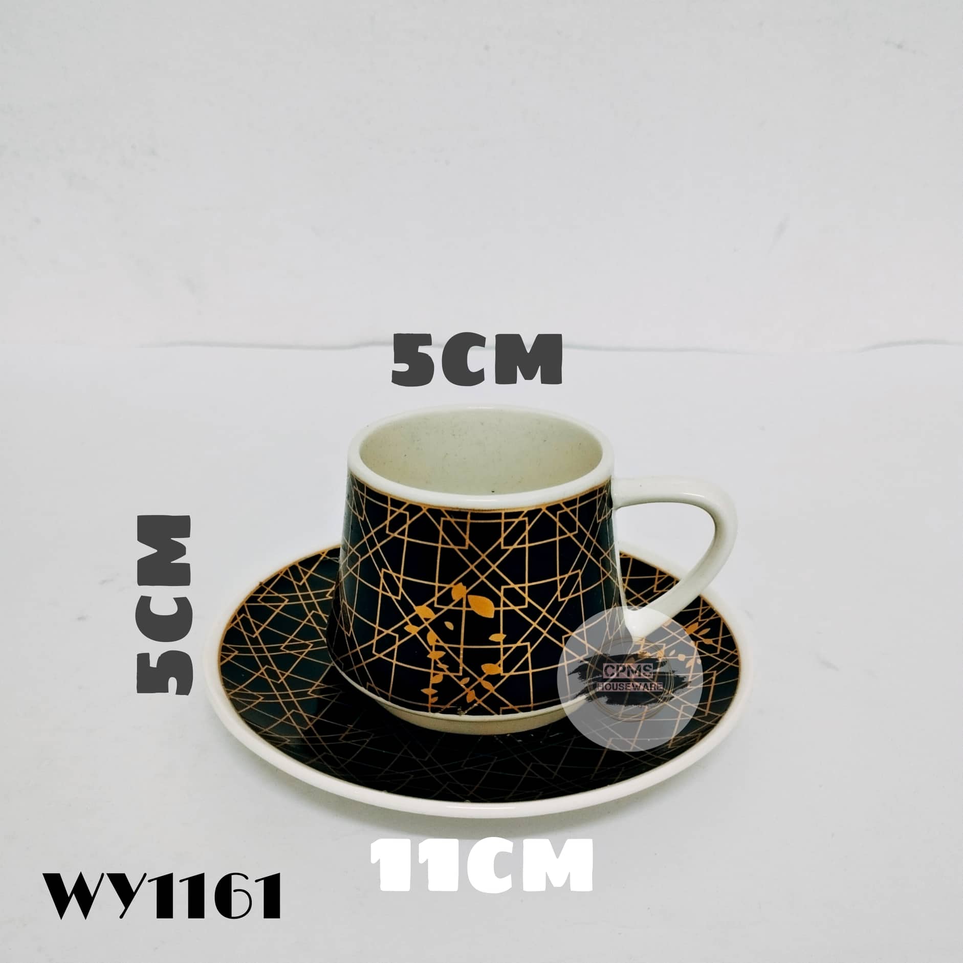 12PCS CERAMIC LUXURY TEA CUP SET WY1161 / WY1162 Lazada PH