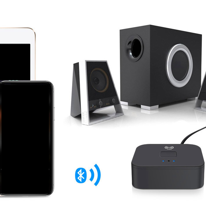 BLS-B11 NFC Bluetooth Receiver 5.0 3.5mm Jack Aux Stereo Wireless Adapter Music Support APTX LL for Car Speaker RCA Bluetooth 5.0 Audio Receiver