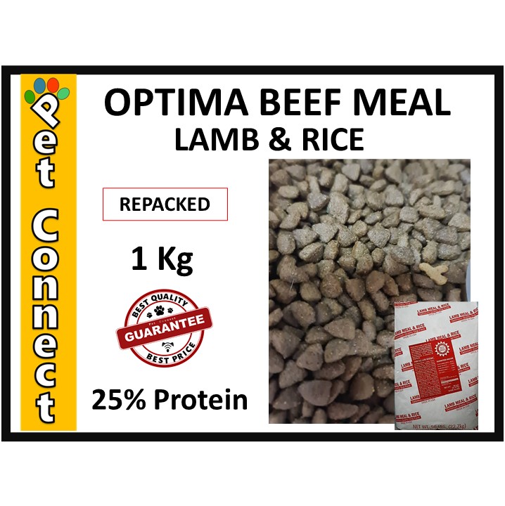 optima lamb and rice